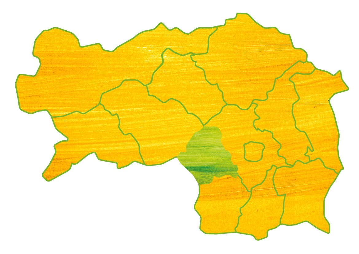 Landkarte Bezirk Voitsberg